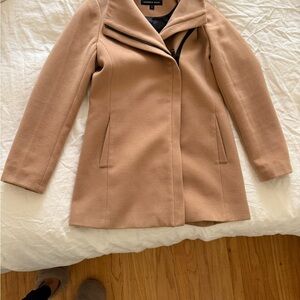 Andrew Marc Women's Camel Trench Coat